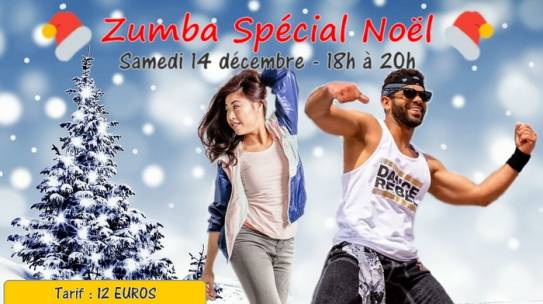Zumba de Noël – 14 décembre 2019